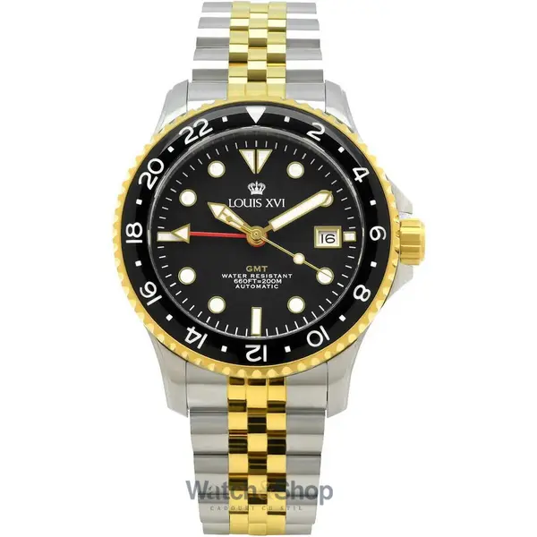 Ceas Louis XVI Louis XVI LXVI1432 Mens Watch Mirabeau Automatic GMT 41mm 20ATM