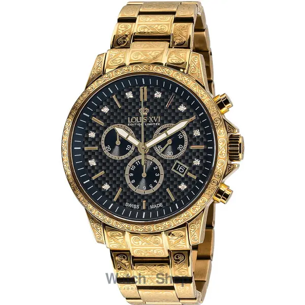 Ceas Louis XVI Louis XVI LXVI873.2 Palais Royale Chronograph mens watch 43mm 10ATM