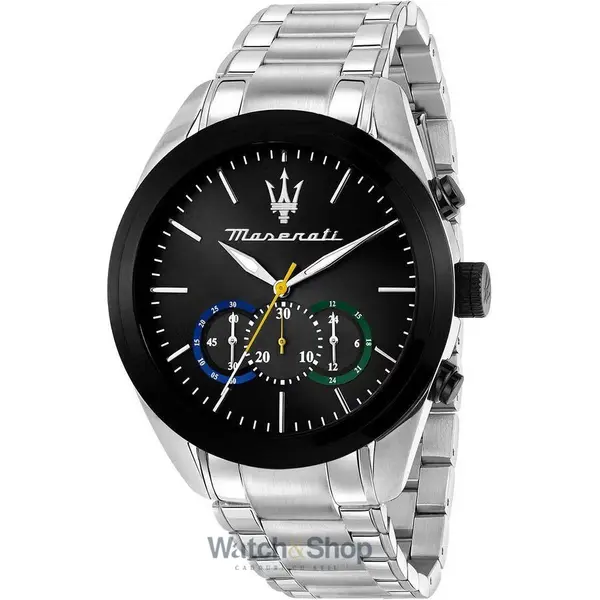 Ceas Maserati Maserati R8873612061 Mens Watch Traguardo Chronograph Prisma Edition Set 45mm 10ATM