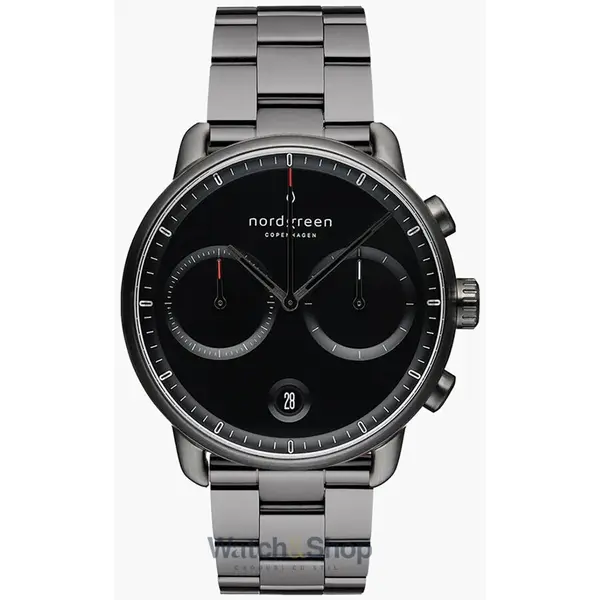 Ceas Nordgreen Nordgreen PI42GM3LGUBL Mens Watch Pioneer Chronograph 42mm 10ATM
