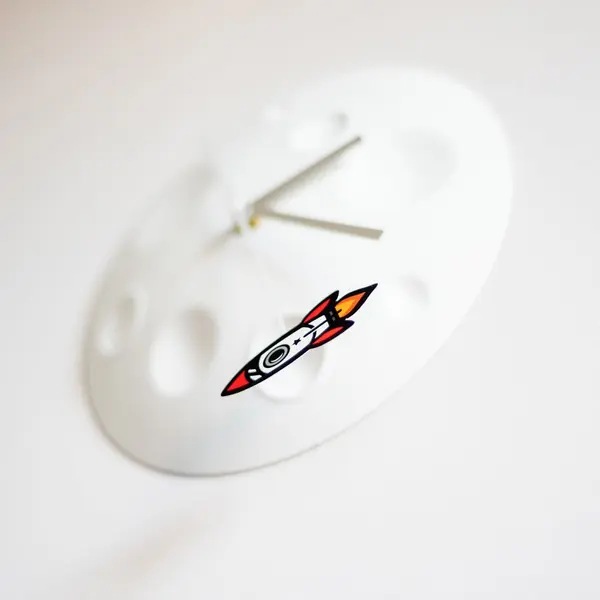 Ceas perete - Rocket Moon | Suck Uk