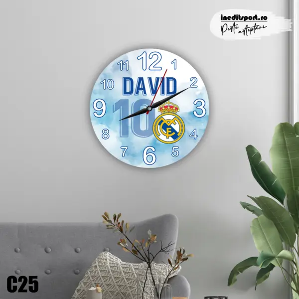 Ceas personalizat cu NUME C25