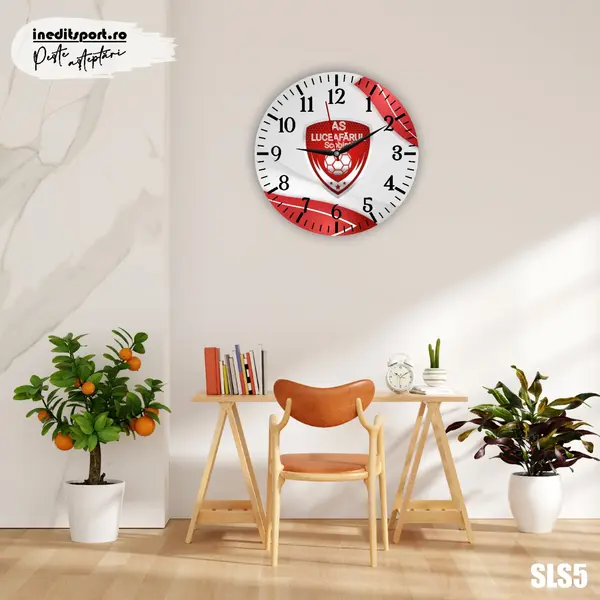 Ceas personalizat cu sigla AS Luceafarul Scobinti - SLS5