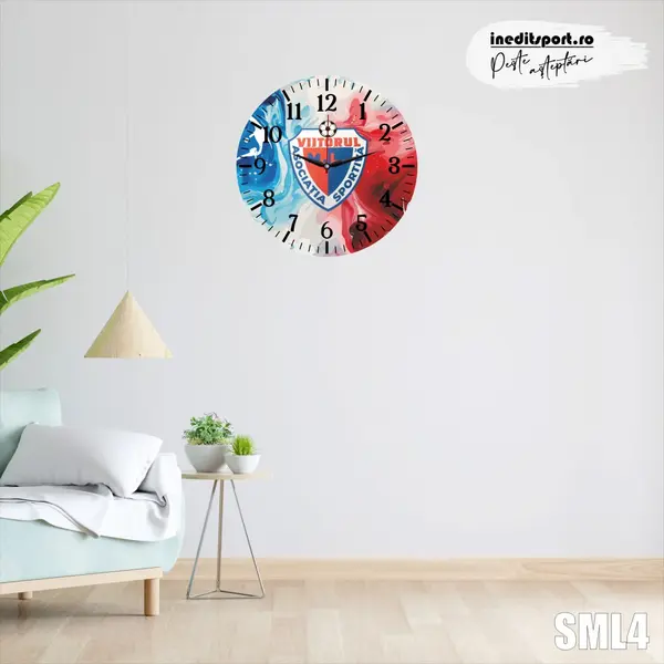 Ceas personalizat cu sigla Asociatia Sportiva Viitorul M.L. SML4