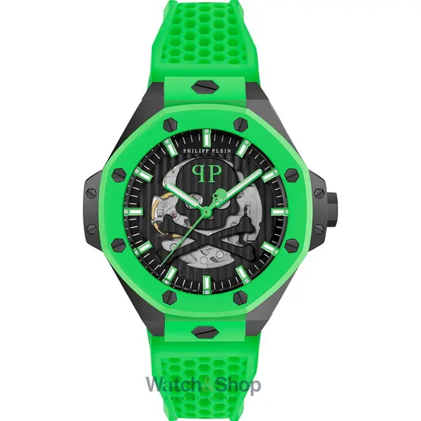 Ceas Philipp Plein Philipp Plein PWPFA0624 Mens Watch Skeleton Royal Automatic 46mm 5ATM