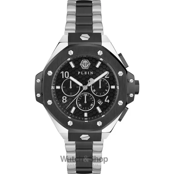 Ceas Philipp Plein Philipp Plein PWPRA0224 Mens Watch Chrono Royal 46mm 5ATM