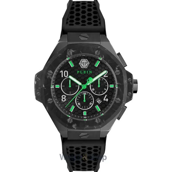 Ceas Philipp Plein Philipp Plein PWPRA0624 Mens Watch Chrono Royal 46mm 5ATM