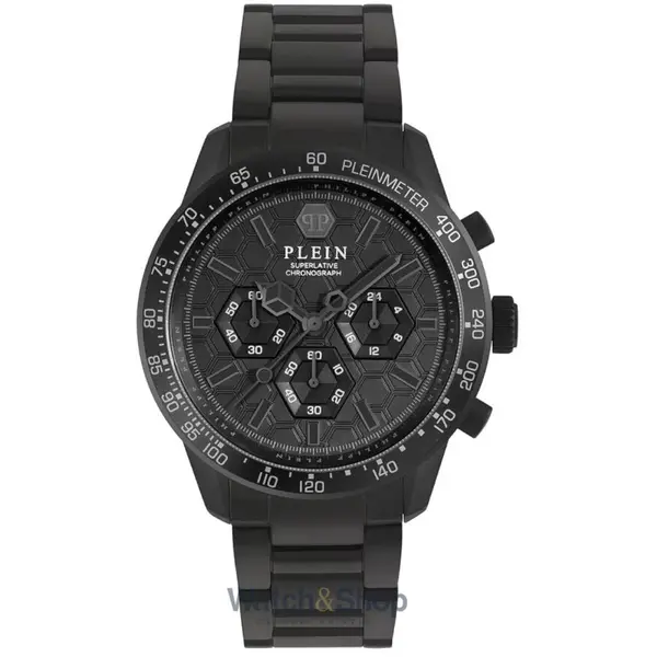 Ceas Philipp Plein Philipp Plein PWPYA0624 Mens Watch Pleinmeter Chronograph 44mm 5ATM
