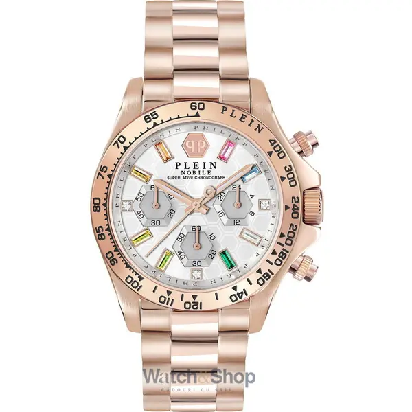 Ceas Philipp Plein Philipp Plein PWSBA0323 Ladies Watch Street Couture Chronograph 38mm 5ATM