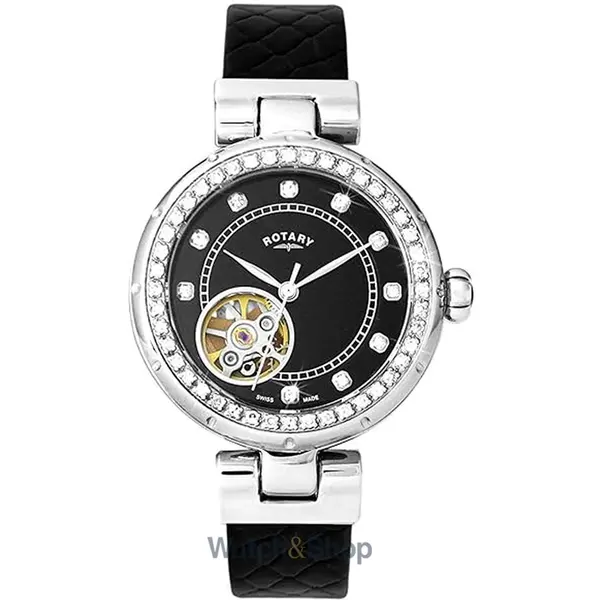 Ceas Rotary Rotary LS003/A/13 Skeleton Ladies Watch Automatic 34mm 5ATM