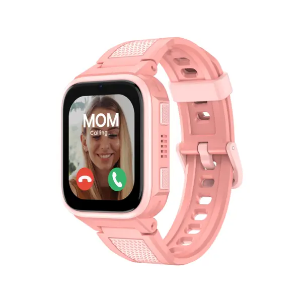 Ceas Smartwatch LAGENIO K10, Roz, 4G, 1.8 AMOLED, 64MB RAM, 128MB ROM, Camera 0.3MP, RTOS, Tracking GPS, Apel Video, Mesaje, Control Parental, Ceas cu Alarma, 950mAh, Pentru copii intre 5-14