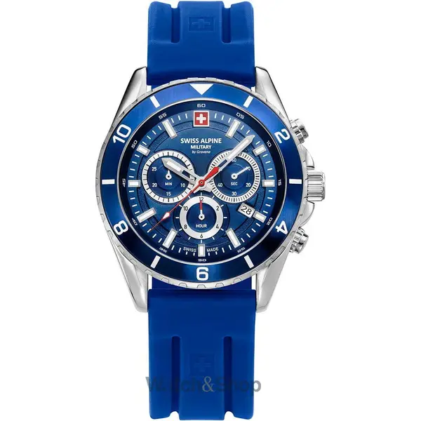 Ceas Swiss Alpine Military Swiss Alpine Military 7034.9835 Mens Watch Sierra Chronograph 43mm 10ATM