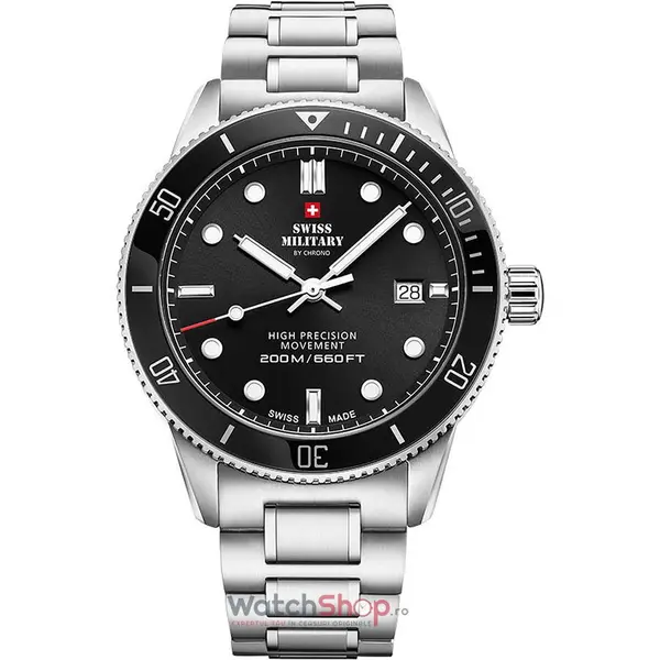 Ceas Swiss Military by Chrono SM34088.01 Diver Quartz