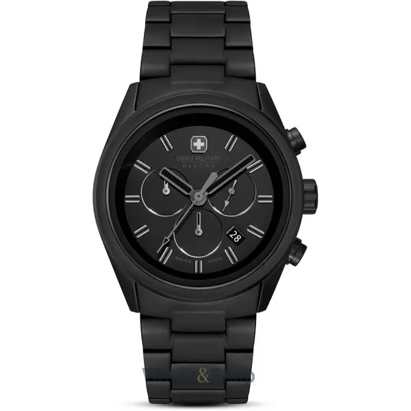Ceas Swiss Military Hanowa Swiss Military Hanowa SMWGI0004230 Mens watch Navalus Pro Chrono Stealth 43mm 10ATM