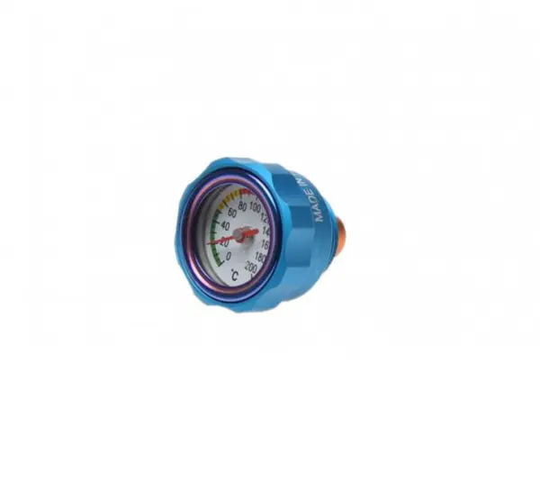 Ceas temperatura ulei, M26x3, culoare albastru