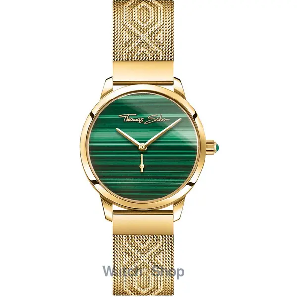Ceas Thomas Sabo Thomas Sabo WA0365-264-211 Garden Spirit malachite Ladies Watch 33mm