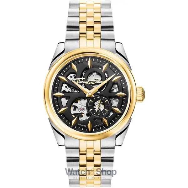 Ceas Thomas Sabo Thomas Sabo WA0410-291-203 Mens Watch Automatic Bicolour 41mm 5ATM