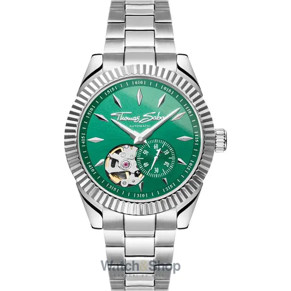 Ceas Thomas Sabo Thomas Sabo WA0419-201-211 Ladies Watch Emerald Green Automatic 36mm 5ATM