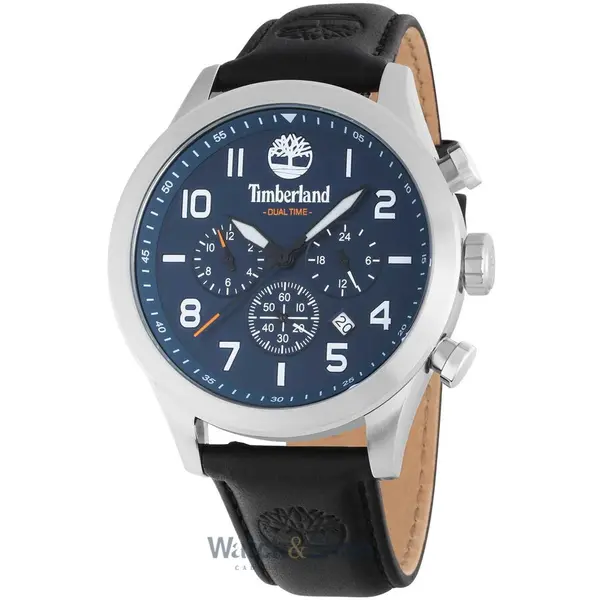 Ceas Timberland Timberland TDWGF0009702 Ashmont Dual Time Chronograph Mens Watch 46mm 5ATM