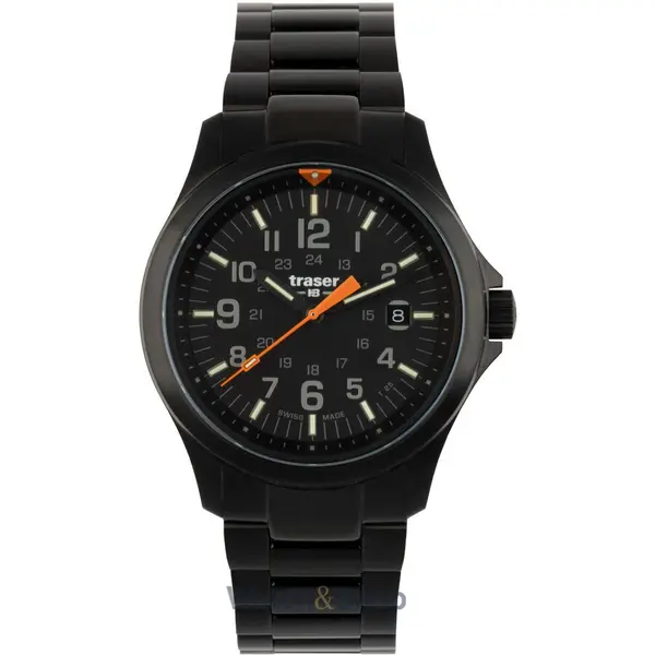 Ceas Traser Traser H3 111067 Mens Watch P67 Officer Pro Black 42mm 10ATM