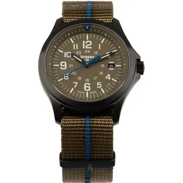 Ceas Traser Traser H3 111074 Mens Watch P67 Officer Pro Khaki 42mm 10ATM