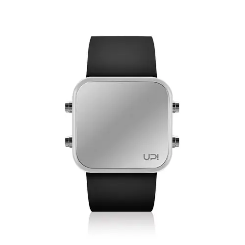 Ceas UpWatch LED MINI (Alb/Negru)