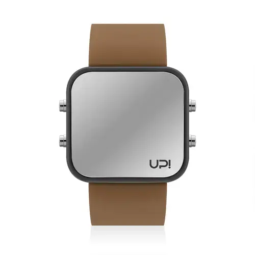 Ceas UpWatch LED (Negru/Maro)