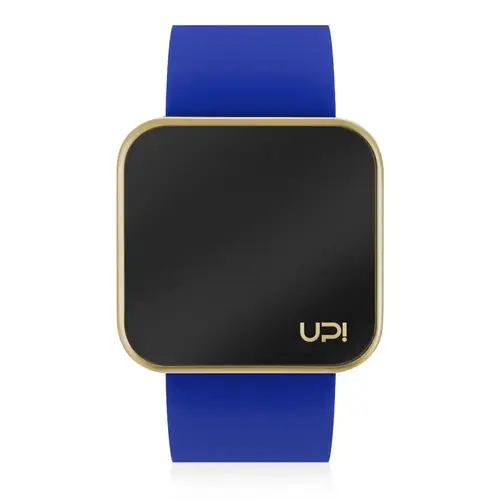Ceas UpWatch TOUCH MATTE GOLD (Albastru)