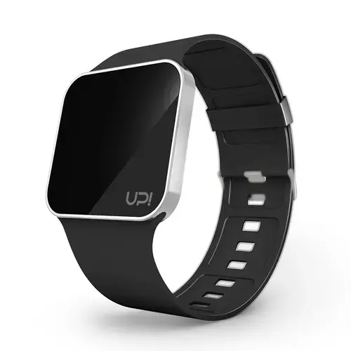 Ceas UpWatch Upgrade MATTE SILVER (Negru)