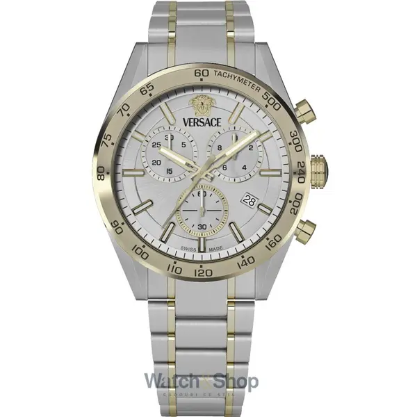 Ceas Versace Versace VE0CA0224 Mens Watch V-Code Chrono 41mm 5ATM