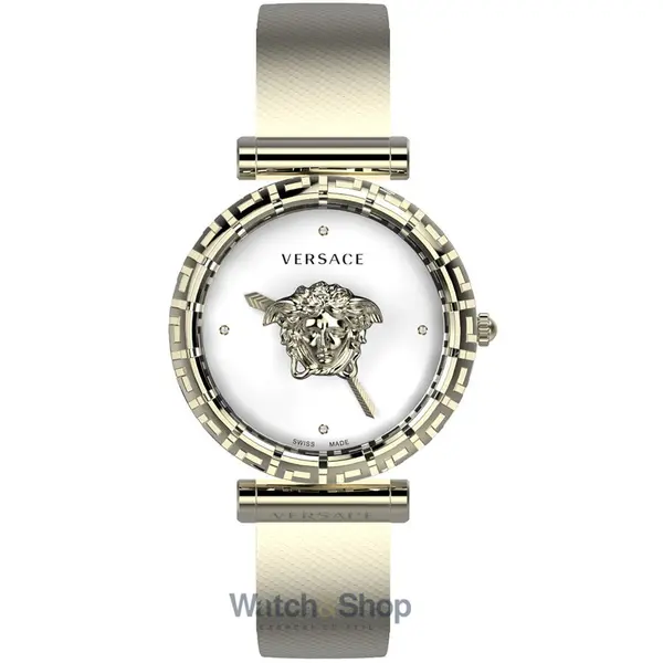 Ceas Versace Versace VEDV01419 Ladies Watch Palazzo Empire Greca Diamond 37mm 5ATM