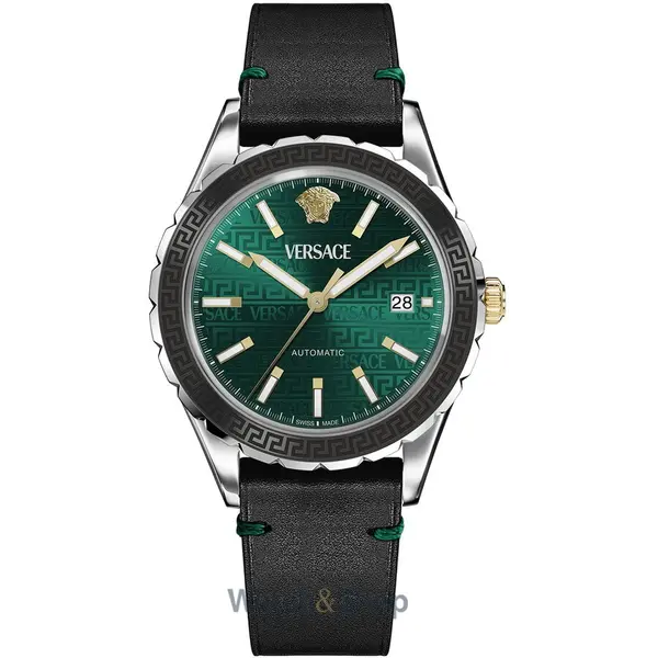Ceas Versace Versace VEQCA0124 Mens Watch Hellenyium Automatic Chrono 42mm 5ATM
