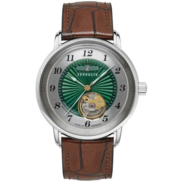 Ceas Zeppelin Zeppelin 8567-2 Unisex Friedrichshafen Open Heart Automatik 36mm 5ATM