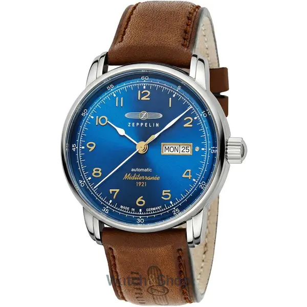 Ceas Zeppelin Zeppelin 9664-3 Mens Watch Méditerranée Automatic 40mm 5ATM