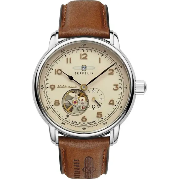 Ceas Zeppelin Zeppelin 9666-5 Mens Watch Méditerranée Automatic 40mm 5ATM