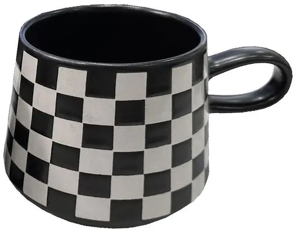 Ceaşcă Maison - Blend 1, 320 ml, alb-negru