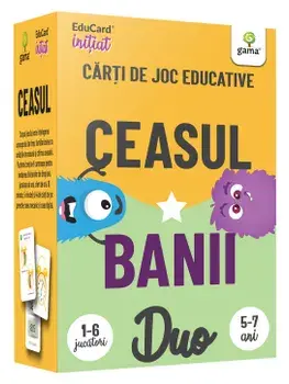 Ceasul. Banii. Carti de joc educative/***