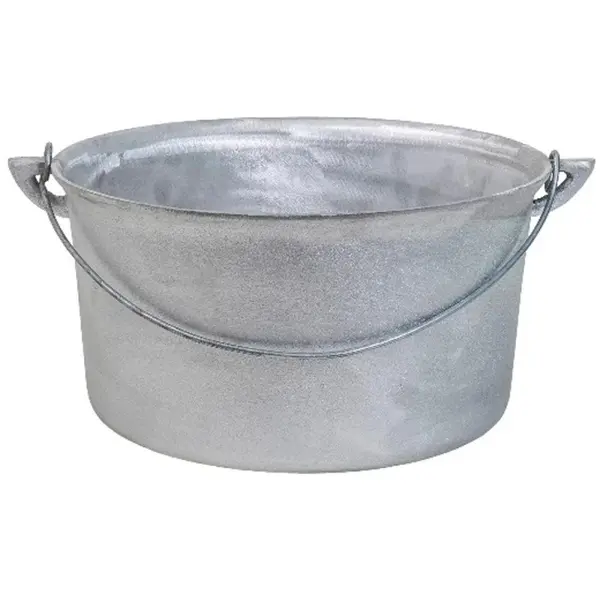 Ceaun din Aluminiu, Capacitate 12 l, Fund Drept, Zilan