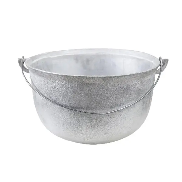 Ceaun din Aluminiu, Capacitate 20 l Fund Rotund, Zilan