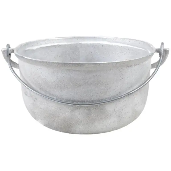 Ceaun din Aluminiu, Capacitate 3 l, Fund Rotund, Zilan