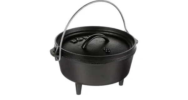 Ceaun din fonta cu capac - cuptor olandez Lodge 20 cm 1,9 litri L-8CO3