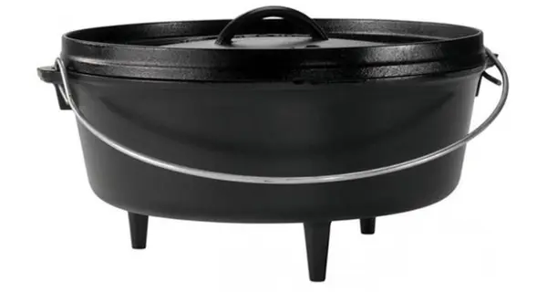 Ceaun din fonta cu capac - cuptor olandez Lodge 30,2 cm 5,7 litri L-12CO3