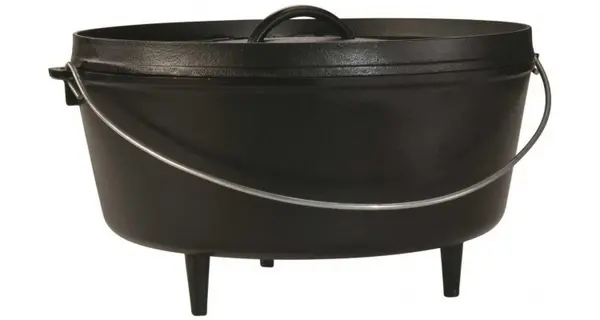 Ceaun din fonta cu capac - cuptor olandez Lodge 36 cm 9,5 litri L-14DCO3