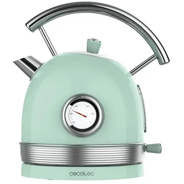 CECOTEC Fierbator de apa Cecotec Thermosense Vintage 420, 2200 W, 1.8 L, Verde