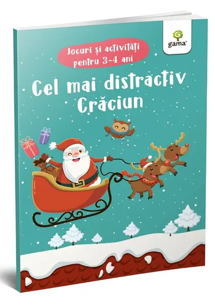 Cel mai distractiv Crăciun. Jocuri și activități pentru 3-4 ani