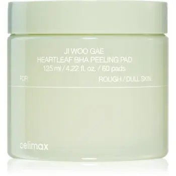 celimax Ji Woo Gae Heartleaf BHA Peeling Pad tampoane exfoliante cu efect calmant