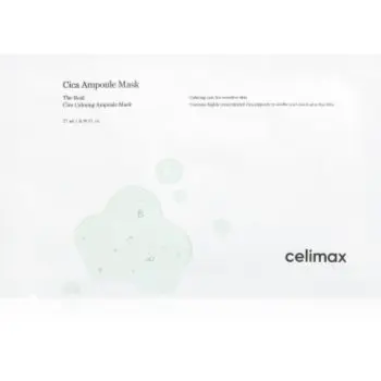 celimax The Real Cica mască intensă cu hidrogel pentru netezirea pielii