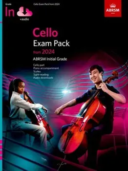 Cello Exam Pack from 2024, Initial Grade, Cello Part, Piano Accompaniment & Audio, Sheet Map/ABRSM