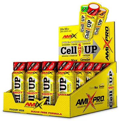 CellUp Shot Box, mango, 20 shoturi x 60 ml, Amix