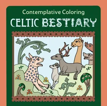 Celtic Bestiary (Contemplative Coloring), Paperback/Meg Llewellyn